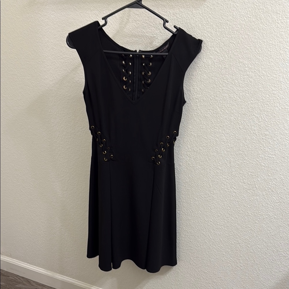 Victoria's Secret Black Fit and Flare Mini Dress
